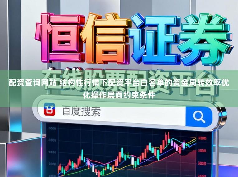 配资查询网站 结构性行情下配资平台白名单的资金周转效率优化操作层面约束条件