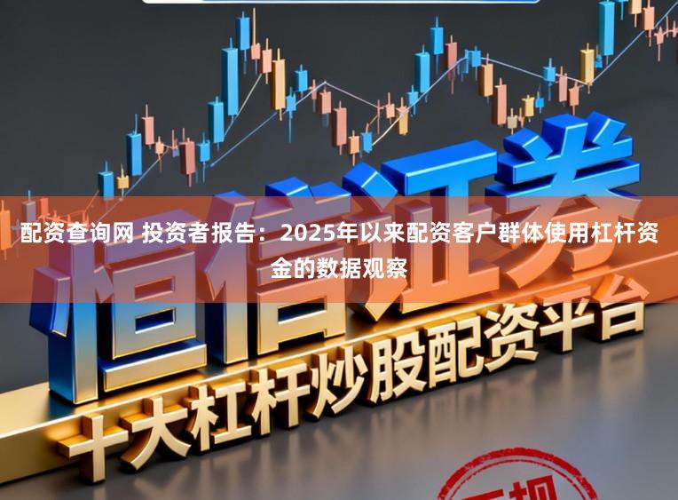 配资查询网 投资者报告：2025年以来配资客户群体使用杠杆资金的数据观察